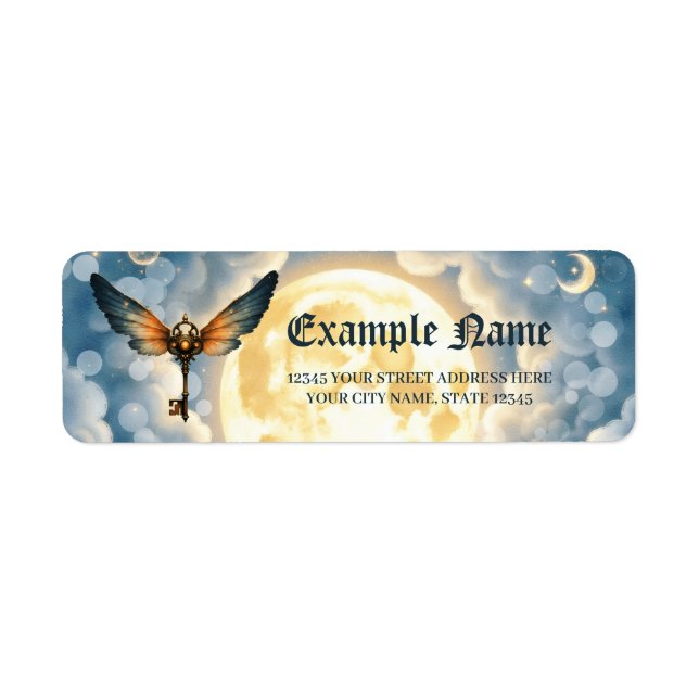 Etiqueta The Key of Eternity – Steampunk Wings  (Frente)