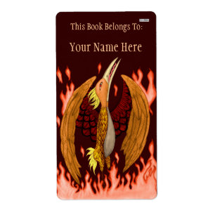 Etiqueta The Phoenix Bookplate