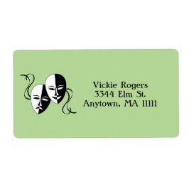 Etiqueta Thespian Masks