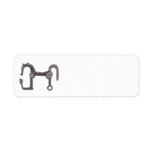 ETIQUETA THIELDÓN. CABALLO VACCEO.
