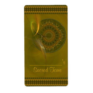 Etiqueta Tialtiu Harvest Goddess Abstract Art