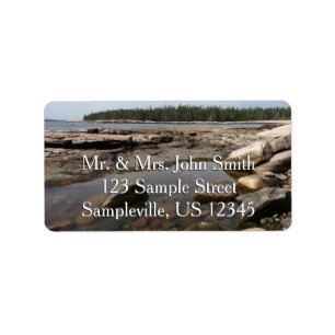 Etiqueta Tidepool en Wonderland, Parque Nacional Acadia