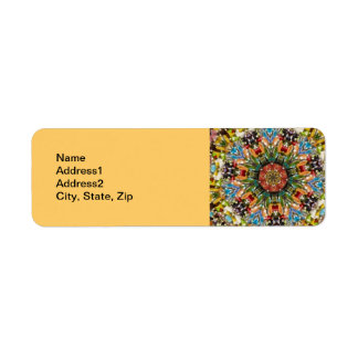 Etiqueta Tienda de Marrakech Caleidoscopio