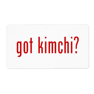 Etiqueta ¿tiene kimchi?