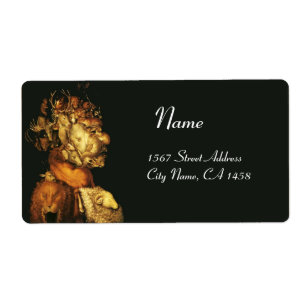 ETIQUETA TIERRA / ALLEGORIO CON ANIMALES SALVAJES