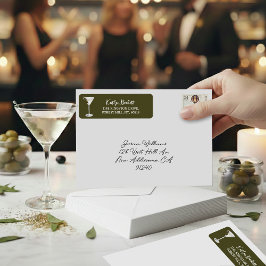 Etiqueta Tini Bit Of Fun Martini Soirée Dirección de Retorn