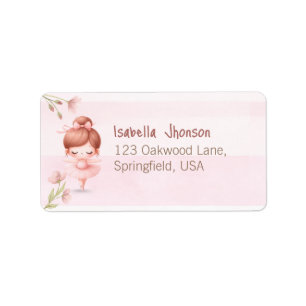 Etiqueta Tiny Twirls – Ballerina 
