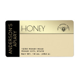 Etiqueta Tipografía simple y elegante de bloque de color mi