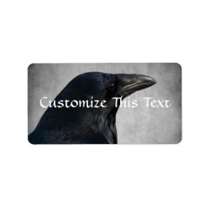 Etiqueta Tiro del encanto del cuervo