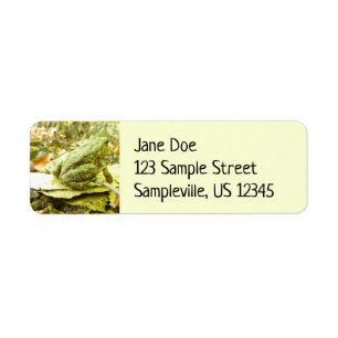 Etiqueta Toad forestal