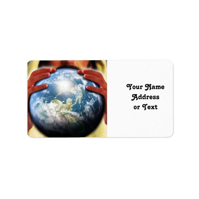 Etiqueta Todo el mundo en sus manos (Frente)