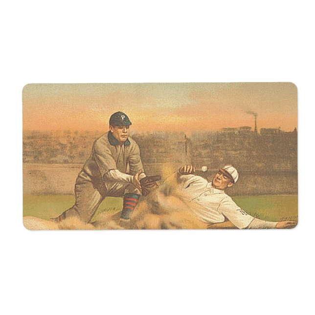 Etiqueta TOP Classic Baseball (Frente)