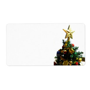 Etiqueta Top de la estrella del navidad I