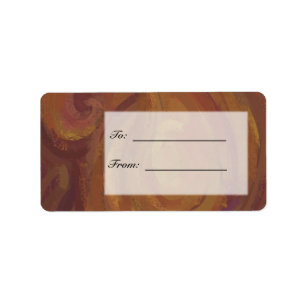 Etiqueta Tornillo de Carmel de Chocolate