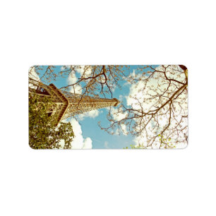 Etiqueta Torre Eiffel