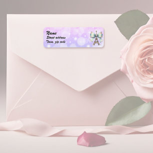 Etiqueta Torre Eiffel y Bow 2