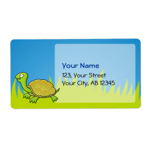 Etiqueta Tortuga personalizado