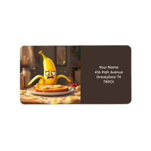 Etiqueta Tosta bananera de mantequilla bananera grata
