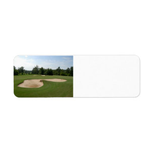 Etiqueta Trampa de arena del golf