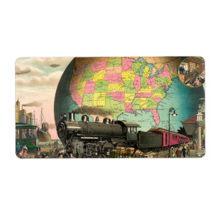 Etiqueta Transporte de la CAMISETA