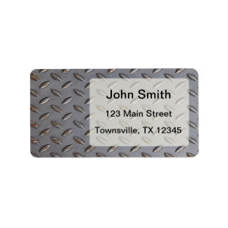 Etiqueta Tread Plate
