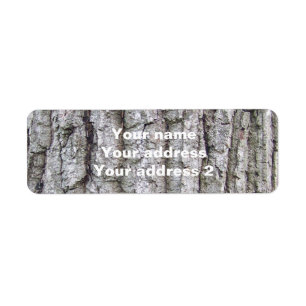 Etiqueta Tree 5 - Oak Tree Bark