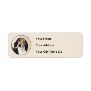 Etiqueta Treeing Walker Coonhound Painting - Arte original