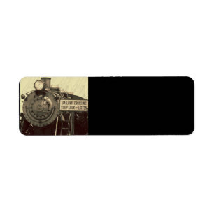 Etiqueta Tren rústico