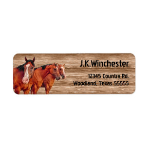 Etiqueta Tres Mares para Vaqueros y Vaqueras