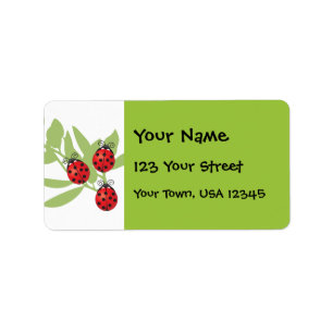 Etiqueta Tres mariquitas afortunadas