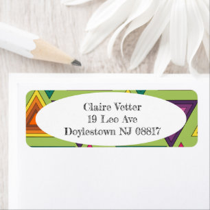 Etiqueta Triángulos de los años 1970