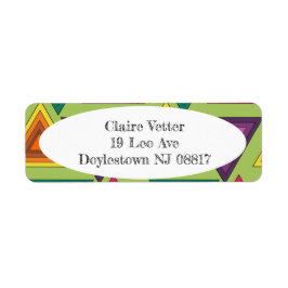 Etiqueta Triángulos de los años 1970