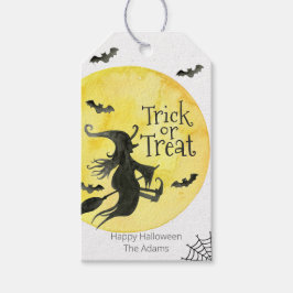 Etiqueta Trick or tratar Halloween