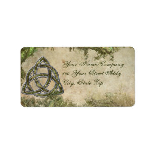 Etiqueta Triquetra Natural