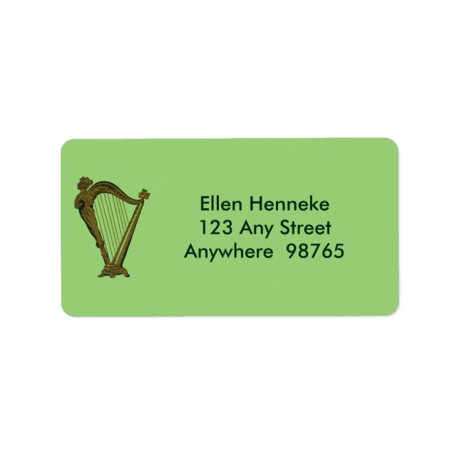 Etiqueta True Irish Hearts (Frente)