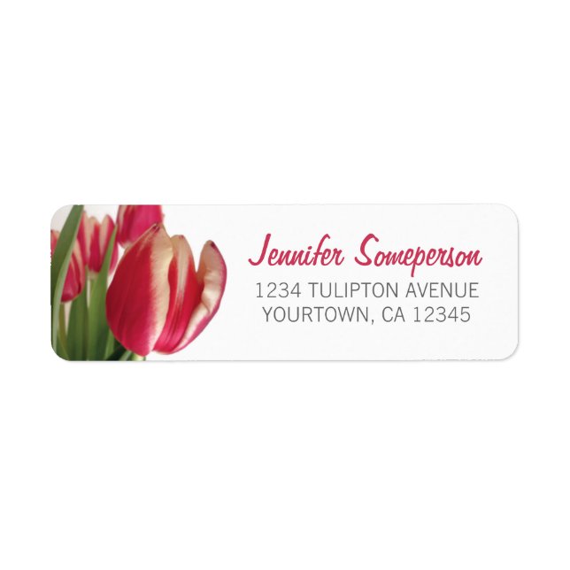 Etiqueta Tulip Bunch (Frente)