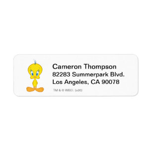 Etiqueta TWEETY™   Pajarito Inocente