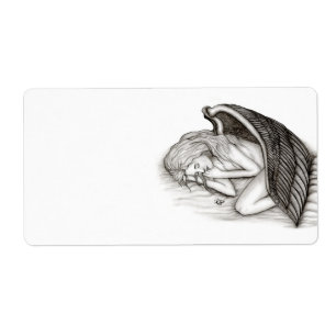 Etiqueta Un ángel dormido, negro y blanco