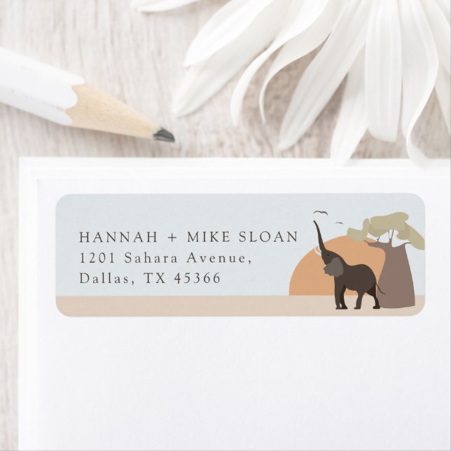 Etiqueta Un cacahuete | Dirección de devolución del desiert (In situ)