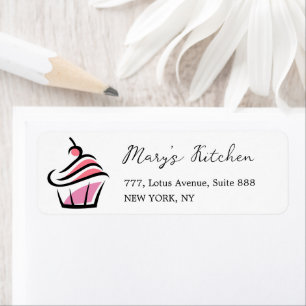Etiqueta Un simple pastel Panadería Patisserie Business