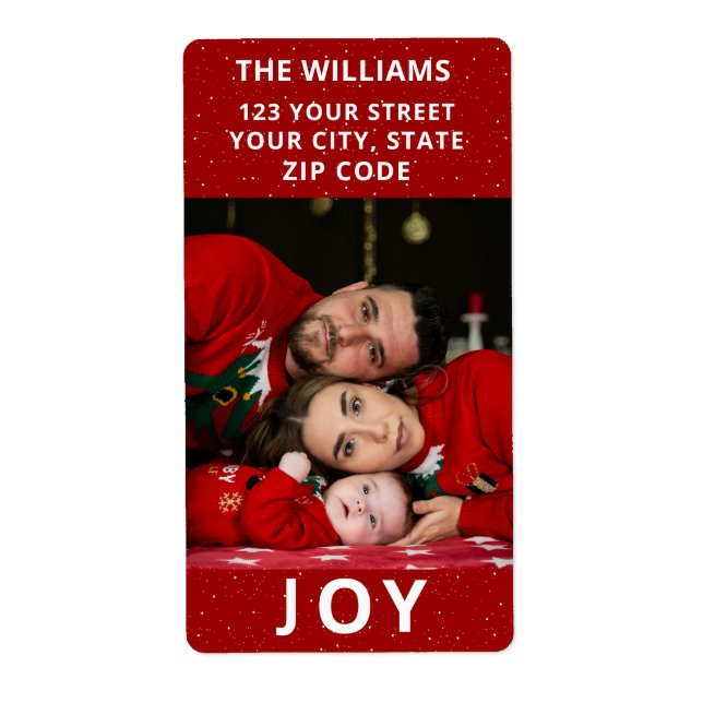 Etiqueta Una Alegría Fotográfica (Frente)