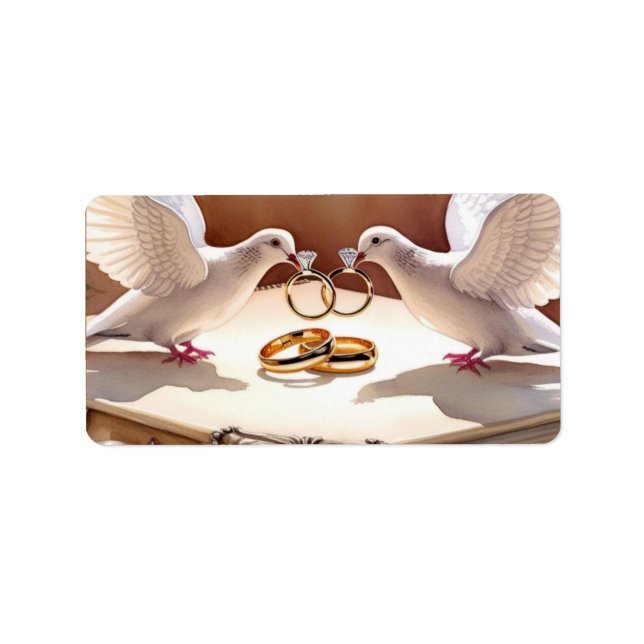 Etiqueta Unificado en el amor (Frente)