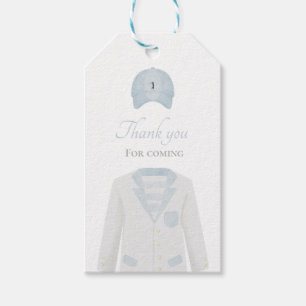 Etiqueta uniforme de golf de ducha de bebé de agra
