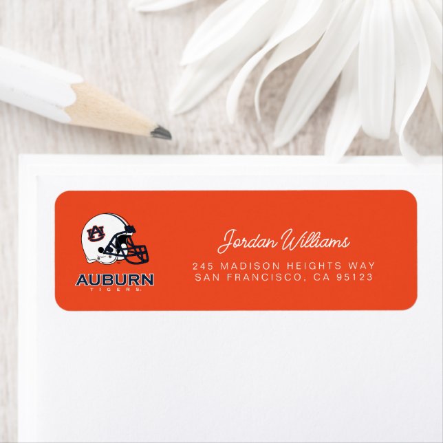 Etiqueta Universidad Auburn | Auburn Football (In situ)
