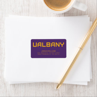 Etiqueta Universidad de Albany Wordmark