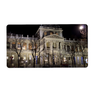 Etiqueta Universidad De Viena Austria