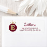 Etiqueta Universidad Elon E<br><div class="desc">¡Mira estos diseños de la Universidad de Elon! Obtén el último equipo de Phoenix aquí. Todos estos productos de Zazzle son de personalizable con su año de clase, nombre y club. Estos productos hacen regalos perfectos para el estudiante, alumno, familia, amigo o aficionado de la Universidad de Elon en tu...</div>