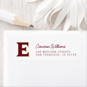 Etiqueta Universidad Elon E   Graduación