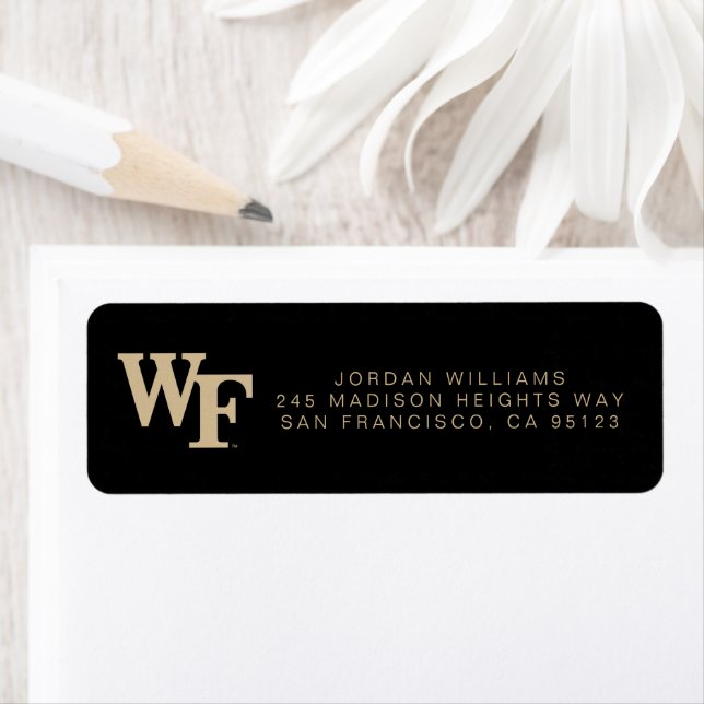Etiqueta Universidad Wake Forest | WF (In situ)