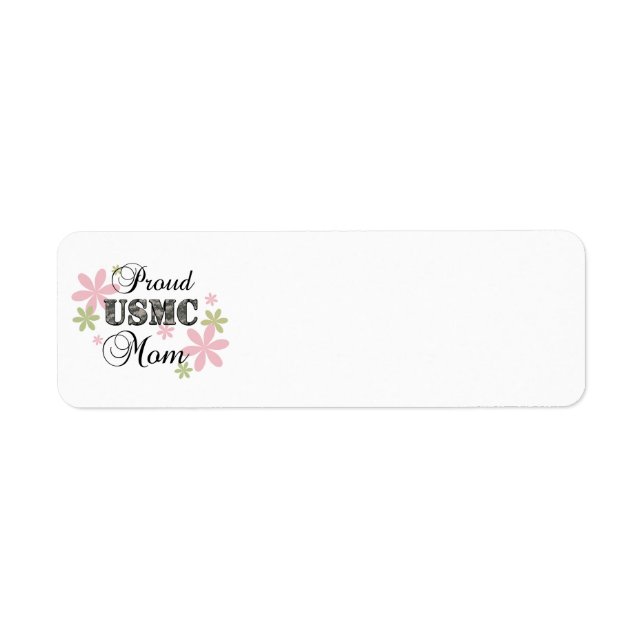 Etiqueta USMC Mom [fl camo] (Frente)